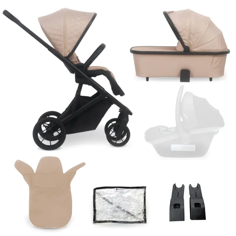 MB500 2-in-1 Pushchair & Carrycot - Almond