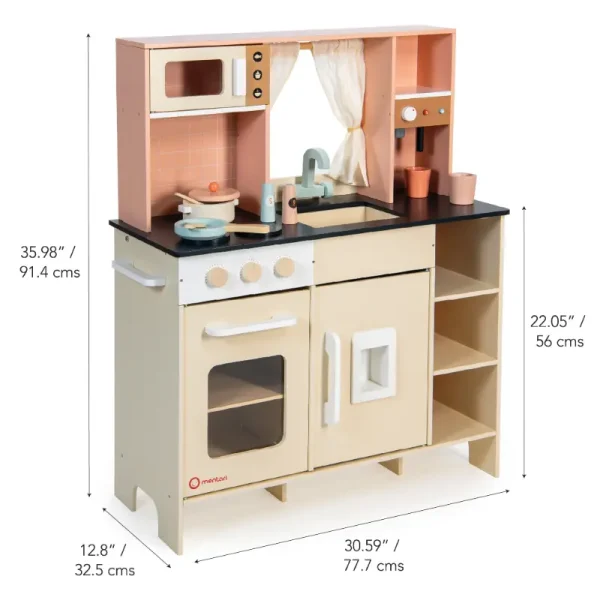 Toy kitchen dimensions